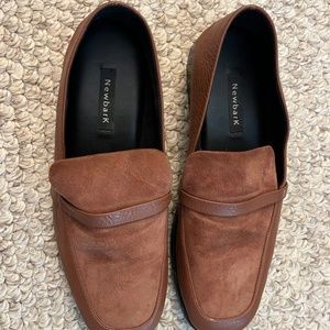 Newbark Brown Loafers Women's Size 7.5